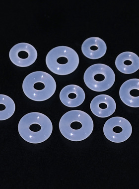 硅胶垫片防滑耳堵大孔耳塞耳堵定位圈防滑垫片隐形手镯手绳定位