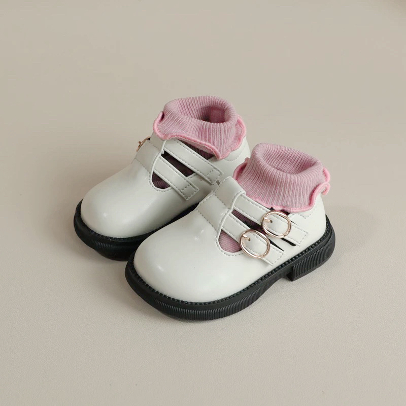 崔丫丫复古女宝宝单鞋