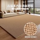 仿剑麻地毯卧室客厅防猫抓摄影棚床边地毯简约租房飘窗拍照奶油风