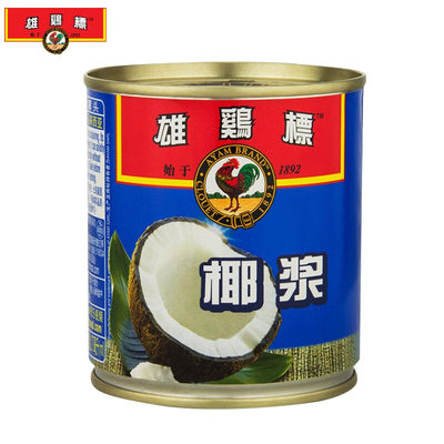 雄鸡标（AYAM BRAND）马来西亚进口 椰浆 270ml经典铁装 西米露