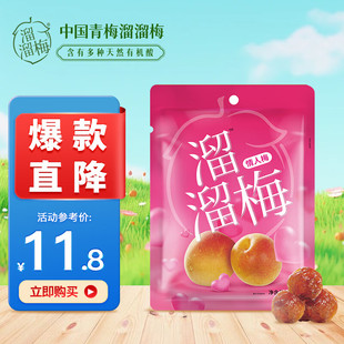 袋 溜溜梅情人梅青梅健康休闲零食梅干160g