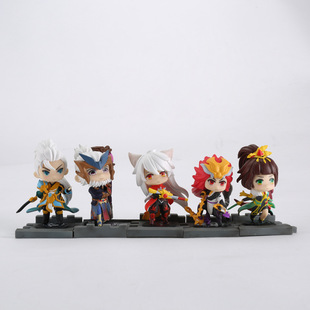 王者玩荣耀朱雀百里守约白虎玄策凯花木兰大乔貂蝉小乔孙尚香手办