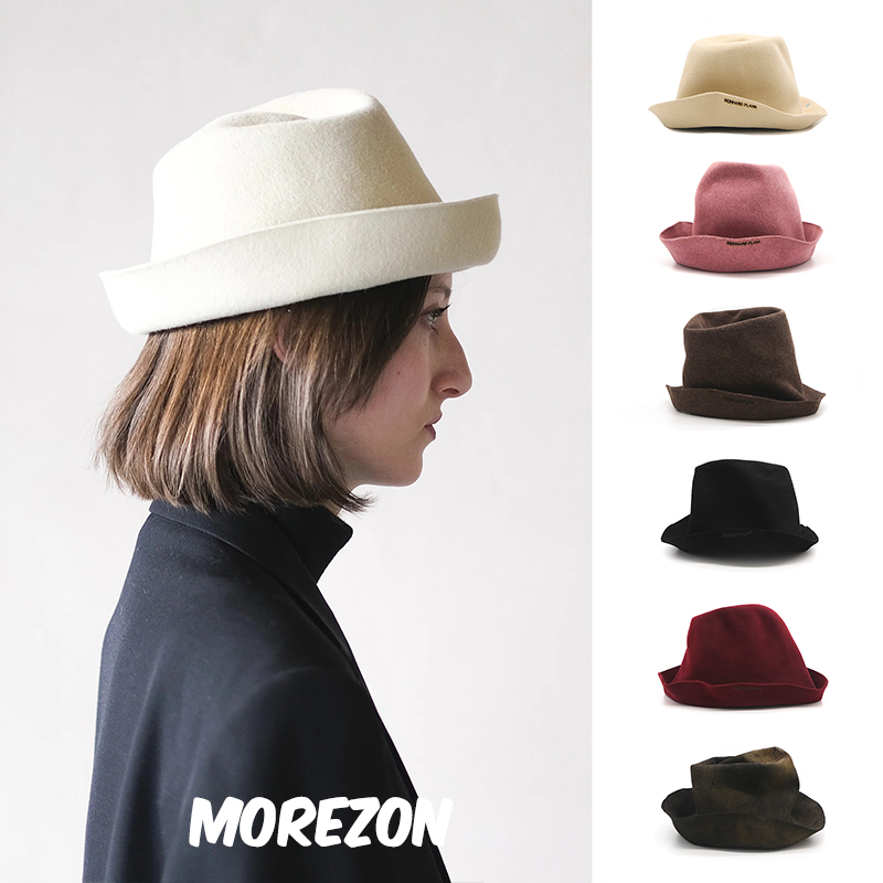 MOREZON【REINHARD PLANK】24秋冬设计师手工简约轻便休闲渔夫帽