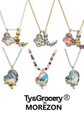 MOREZON【TysGrocery旅行相框系列】26春夏新款潮人个性珍珠项链