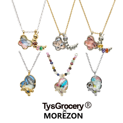 MOREZON【TysGrocery旅行相框系列】26春夏新款潮人个性珍珠项链