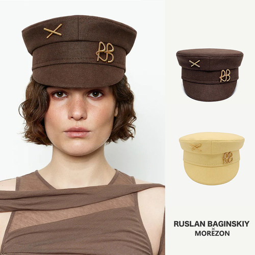 RB MOREZON【Ruslan Baginskiy Linen Baker】26春夏亚麻平顶帽子