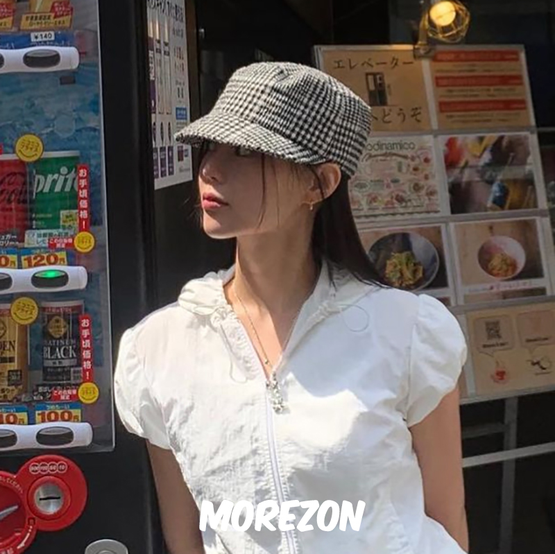 MOREZON【AWESOME NEEDS BELLBOY CAP】24春夏新款潮人百搭骑士帽