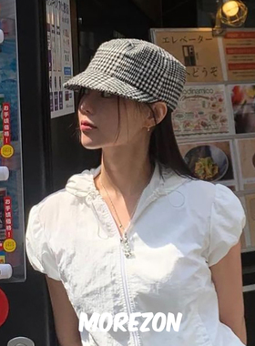 MOREZON【AWESOME NEEDS BELLBOY CAP】24春夏新款潮人百搭骑士帽