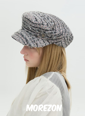 MOREZON【Brown hat French Matroos】25AW秋冬法式小香风报童帽