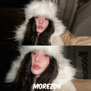 AWESOME CAP NEEDS TRAPPER 25AW仿皮草护耳雷锋帽 FUR MOREZON