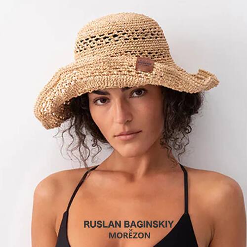 RB MOREZON【Ruslan Baginskiy Bucket Hat】26春夏草编渔夫帽子