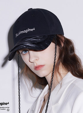 MOREZON【black imagine6】24春夏新款潮人休闲百搭刺绣棒球帽子