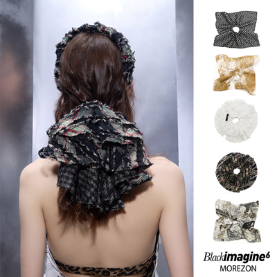 MOREZON【black imagine6】25SS新款潮人时尚个性夸张大发圈发饰