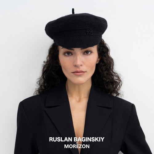 RB MOREZON【Ruslan Baginskiy Cap/Beret】26秋冬新款羊毛报童帽