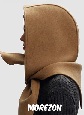 RB MOREZON【Ruslan Baginskiy Hood】时尚潮人百搭披肩包头帽子