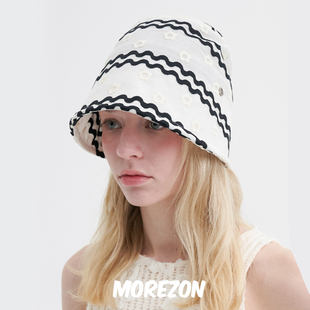 Brown hat Joli 潮人百搭条纹侍女帽 MOREZON Bonnet 24春夏新款