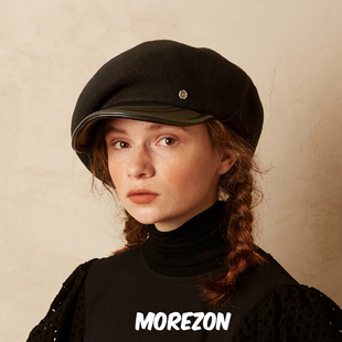 Iconic hat duck beret 鸭舌贝雷帽 MOREZON 潮人百搭经典 Brown
