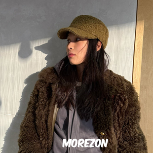 MOREZON【ETRE PAR LEE】25AW秋冬新款潮人简约百搭休闲平顶帽子