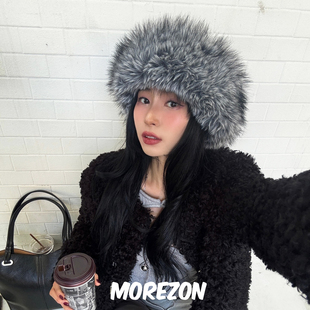 AME KNIT FUR MOREZON HAT TOQUE 25AW仿皮草针织帽子 POESIE