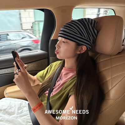 MOREZON【AWESOME NEEDS OVER FIT OPEN TOP HAT】26春夏包头帽子