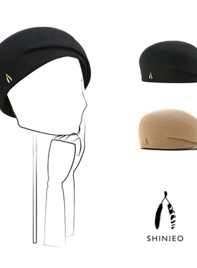 MOREZON【SHINJEO New Beret】25AW秋冬新款潮人简约精致贝雷帽子