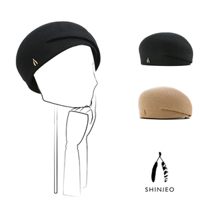 潮人简约精致时尚 MOREZON 贝雷帽子 26SS新款 Beret SHINJEO New