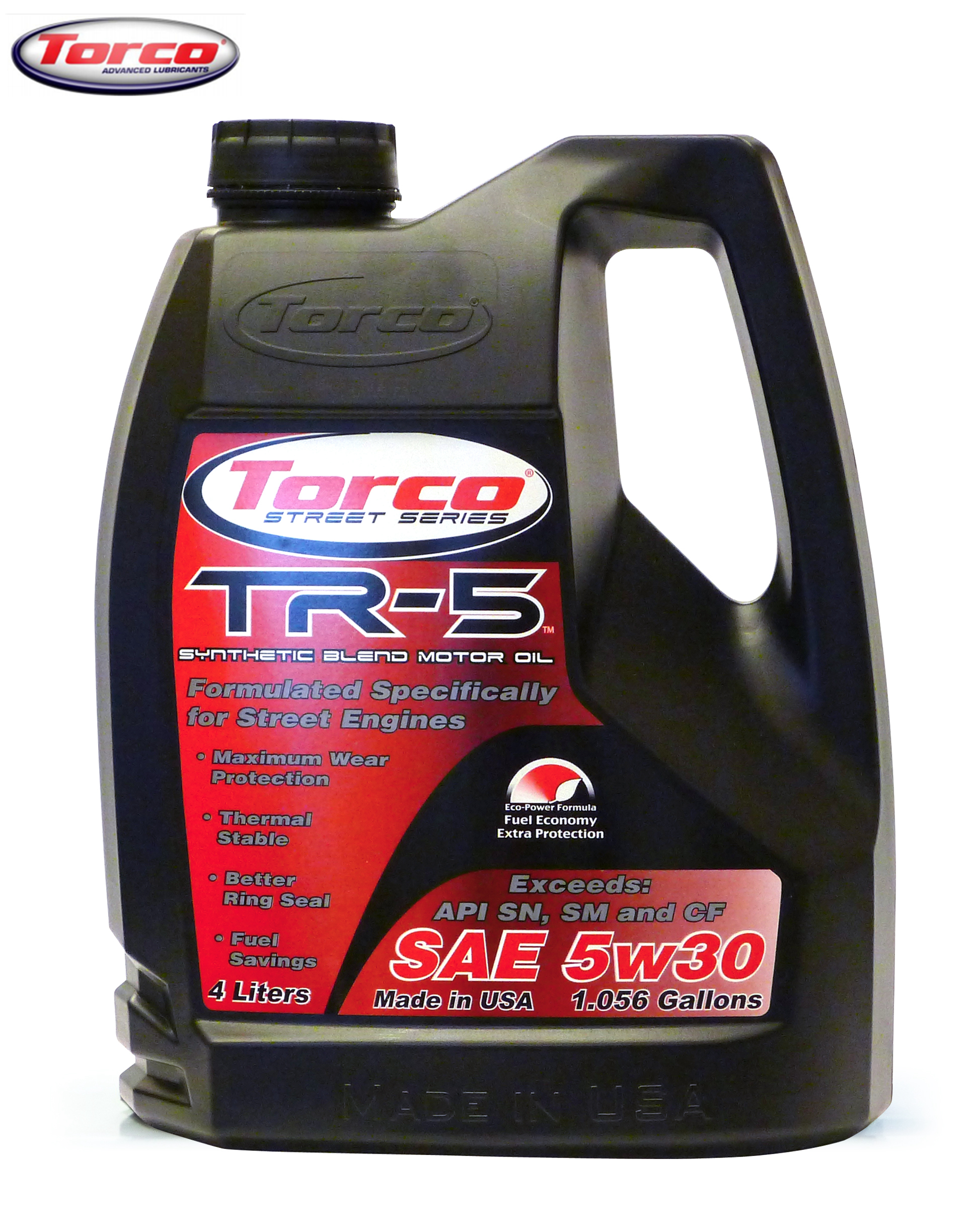美国托库 TORCO TR-5 5W30 SN合成机油  4L装  汽车静音长效机油