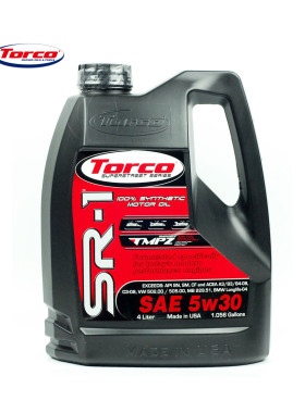 美国托库 TORCO SR-1 5W30 全合成发动机油 4L装发动机油静音机油