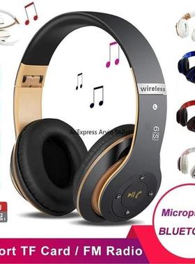 适用Wireless Headphones Noise Cancel Bluetooth Earphone HIFI