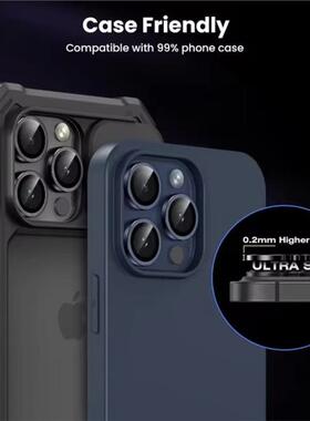 Camera Lens Protector Cover适用iPhone15 16 Pro Max 14 Plus 13 12 11 Pro Max 16e SE4 Glass Protection