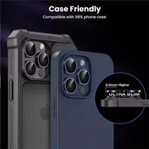 Camera Lens Protector Cover适用iPhone15 16 Pro Max 14 Plus 13 12 11 Pro Max 16e SE4 Glass Protection