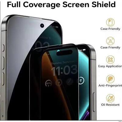 4Pcs Privacy Tempered Glass For iPhone 17 16 15 14 13 12 11 Pro Max XS XR 78p Screen Protector Glass