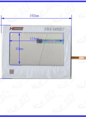 EWS-8000ET 薄膜按键板触摸手写外屏幕 用于WAGETECHNIK