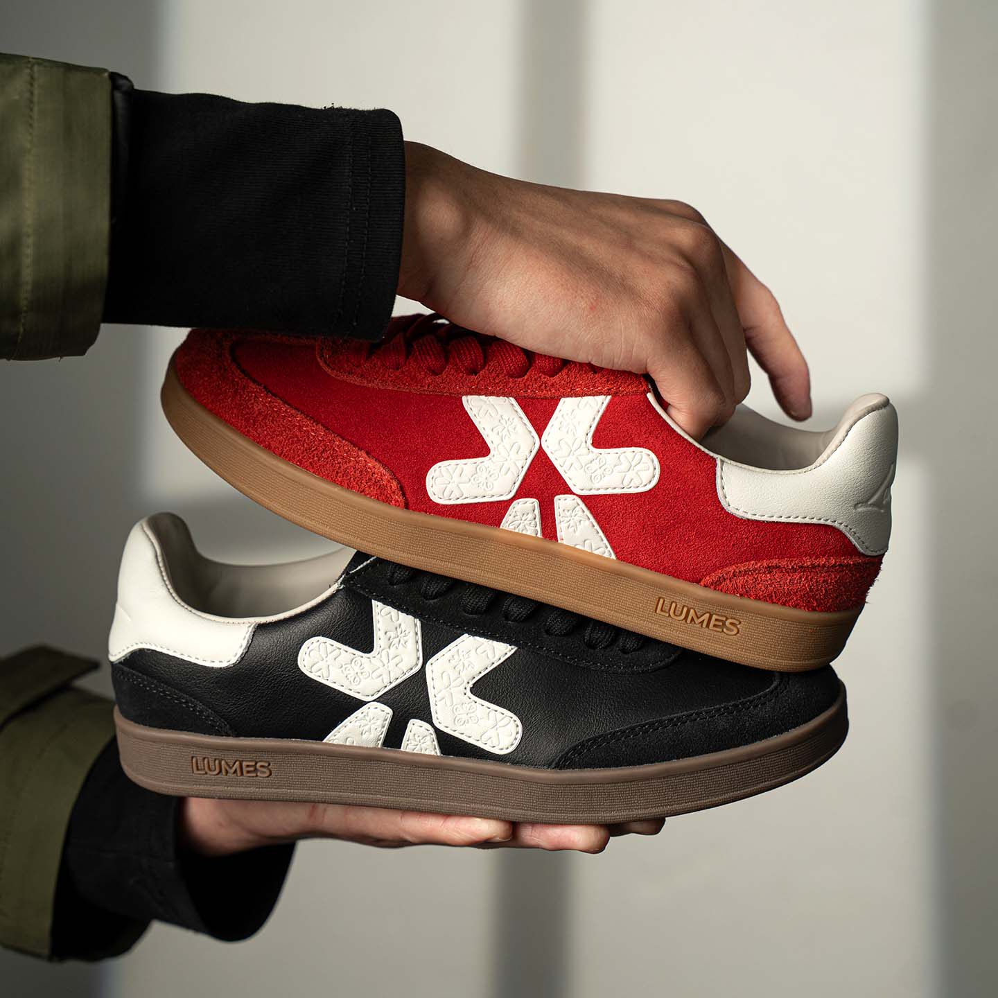 LUMES路觅斯德训鞋女鞋子2026新款春夏薄款小白鞋休闲运动阿甘鞋