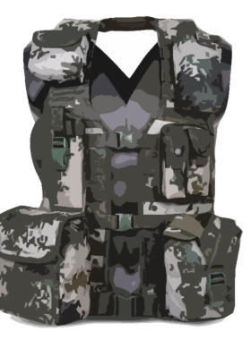 户外战术背心1000D高强06携行具套装战术背心马甲D袋装具7件套