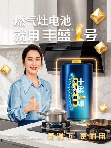 南孚丰蓝一号煤气灶电池