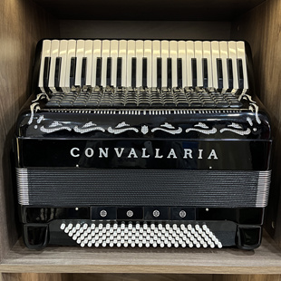 康威拉瑞120贝斯41键4排簧带回声手风琴(二手)