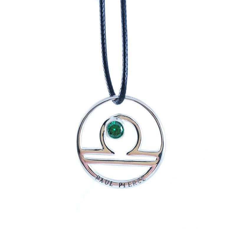 nba星座项链纯银轻奢小众吊坠