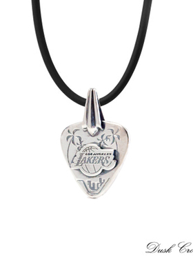 nba湖人吊坠纯银男女欧美