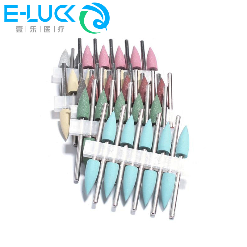 牙科抛光材料 硅橡胶磨头 6*16mm 玉石抛光低速手机使用 20支包邮