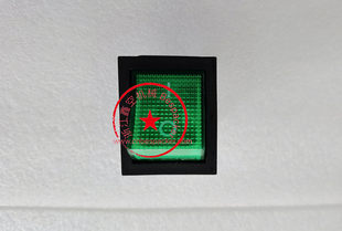 01501 14343T880 船型开关 绿