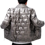 2021亮面棉衣男冬季外套韩版立领修身加厚保暖棉袄棉服S016，男装棉衣，星座1703A
