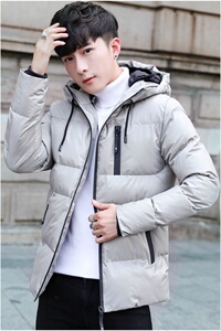 20冬季加厚棉服休闲连帽潮流大码棉衣男外套M8868-TP45图片