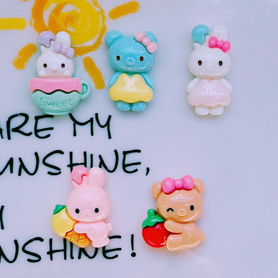 俏牌卡通动物其他DIY饰品配件