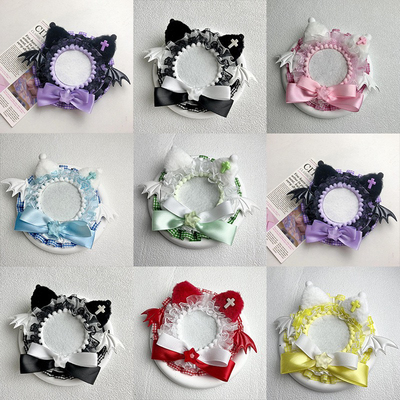 吧唧托领结喵游戏周边吧唧托58mm到75mm吧唧通用痛包填充物diy