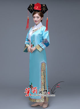 格格清朝甄嬛传皇后长款演出服