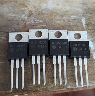 MJE15034G MJE15035G 全新原装ON安森美音频驱动配对管 一对价