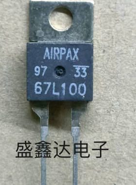 进口拆机芯片 67L100 67F100 温控开关 温度达到100度自动断开