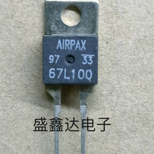 进口拆机芯片 67L100 67F100 温控开关 温度达到100度自动断开