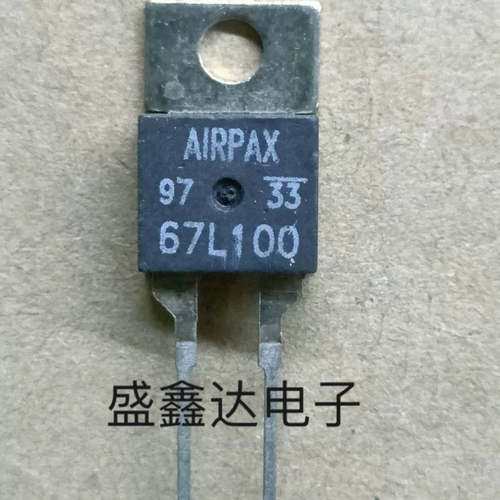 进口拆机芯片 67L100 67F100 温控开关 温度达到100度自动断开